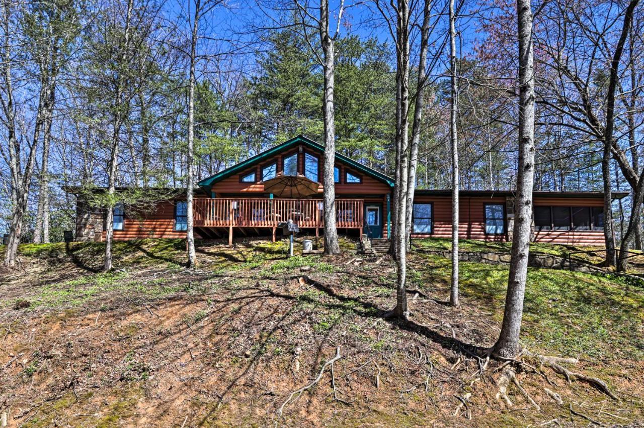 Smoky Mountain Cabin 4 Acres, 3 Mi To Gatlinburg Eksteriør billede