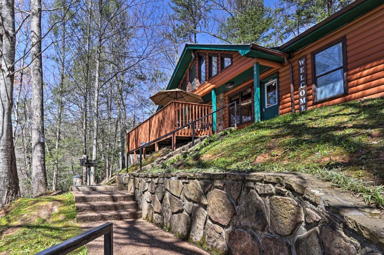 Smoky Mountain Cabin 4 Acres, 3 Mi To Gatlinburg Eksteriør billede
